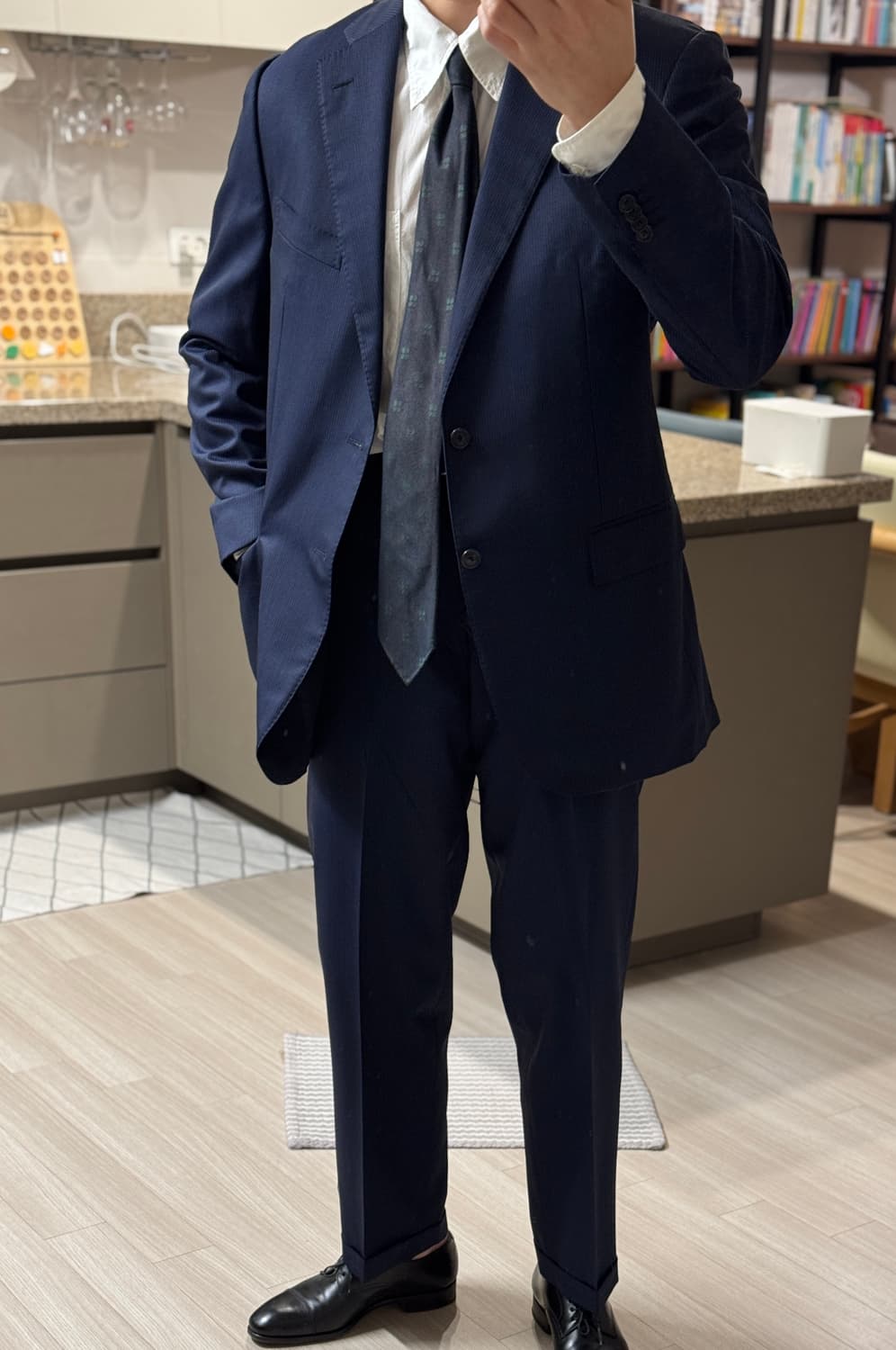 꼬르넬리아니 네이비 수트 it52 상품이미지1