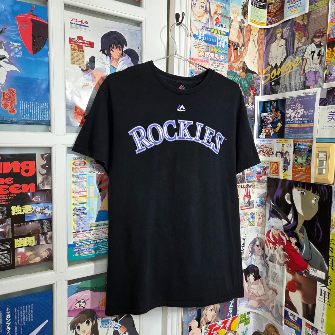 마제스틱 로키스 블랙반팔 상품이미지2