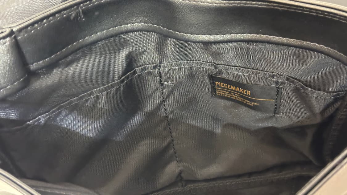 (택포) 피스메이커 신세틱레더 크로스백 상품이미지5