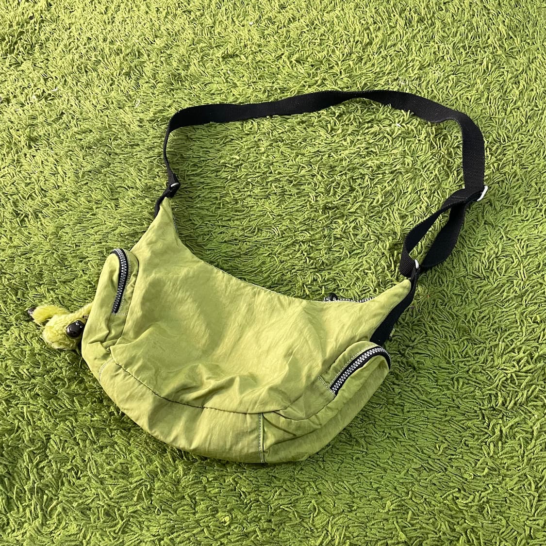 키플링 숄더백 연두색 상품이미지7