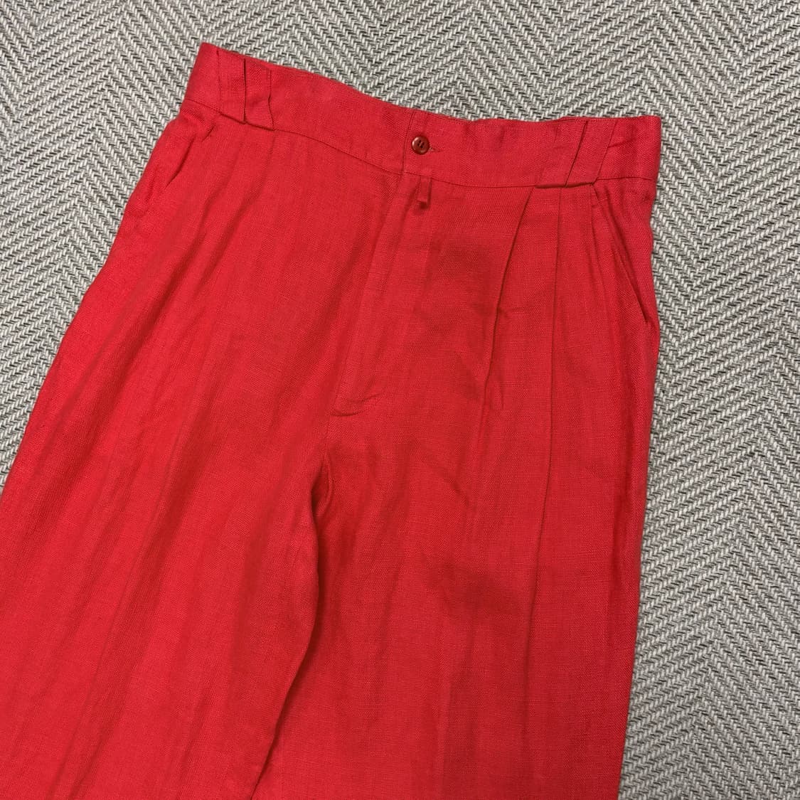 지아니 베르사체 레드 린넨 셋업 v1005 상품이미지7