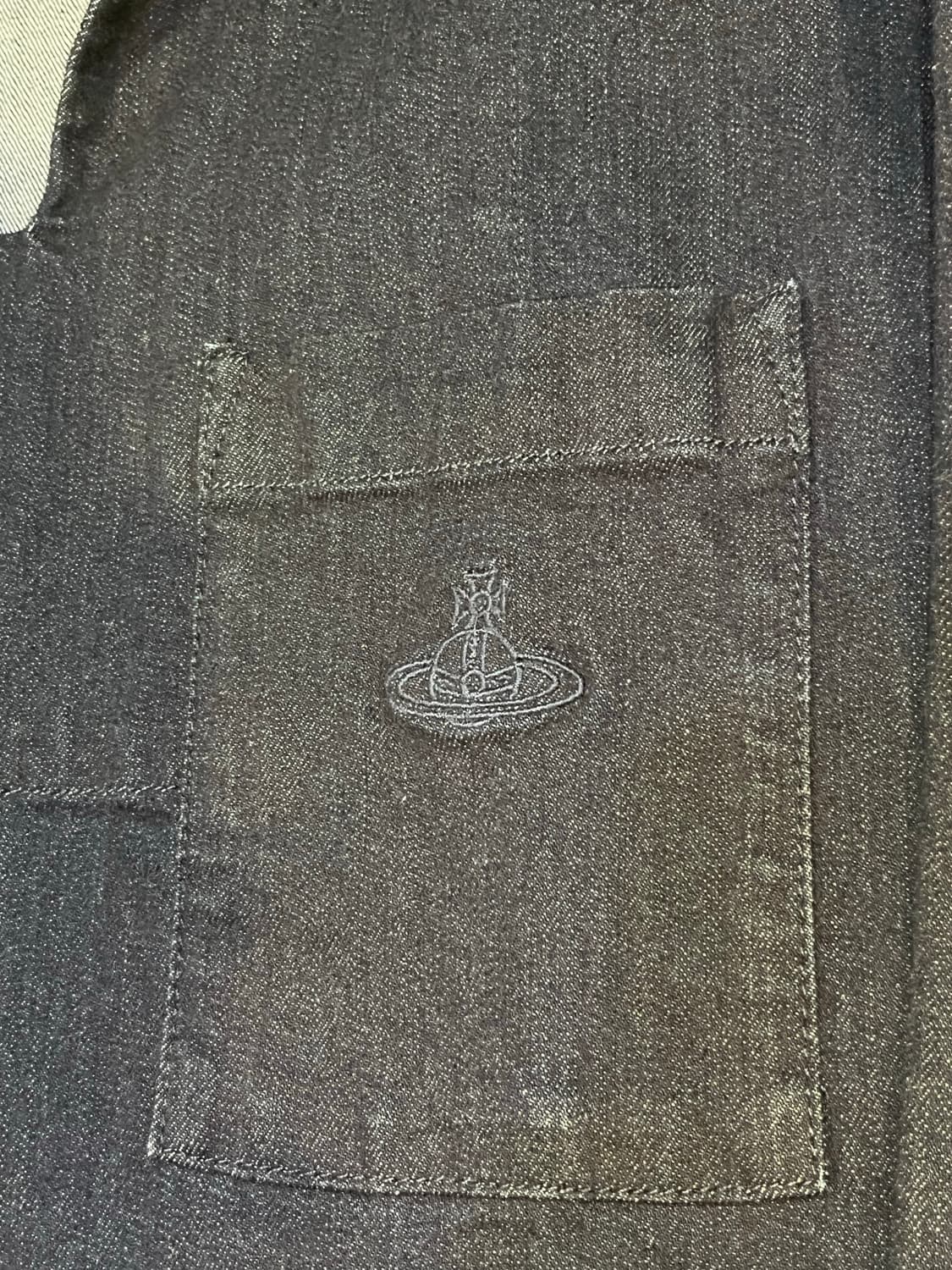 비비안 웨스트우드 앵글로매니아 데님 블라우스 상품이미지5