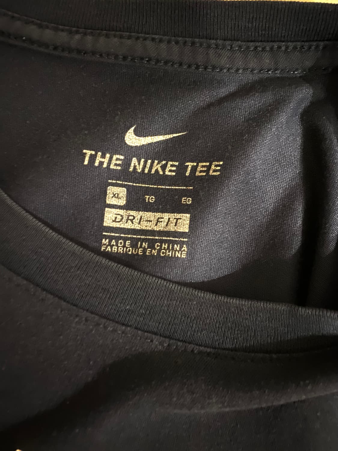 나이키 에어 반팔 네이비 상품이미지2