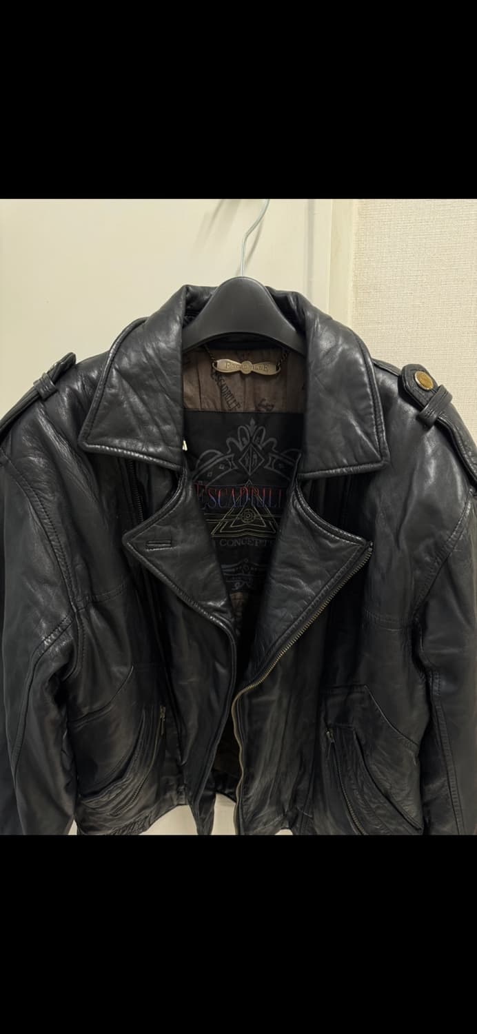 빈티지 락스타 양가죽 자켓 에스까드릴 크롭핏 상품이미지2