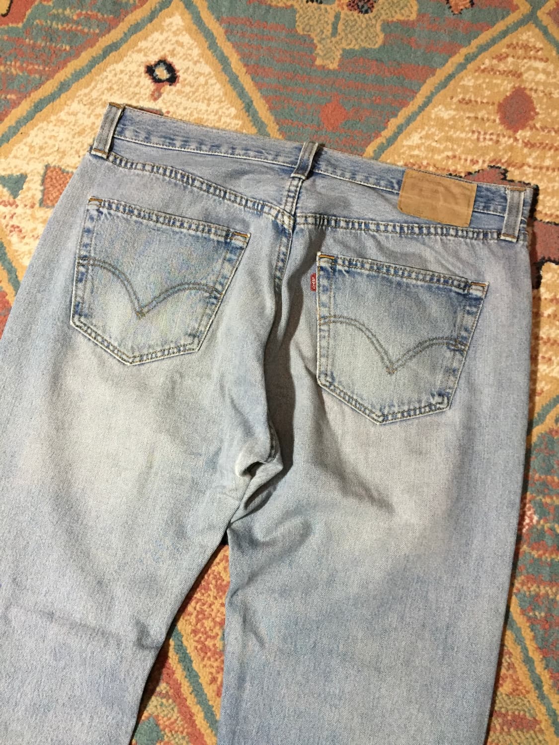 00s 리바이스 501 라이트 블루 연청 상품이미지5