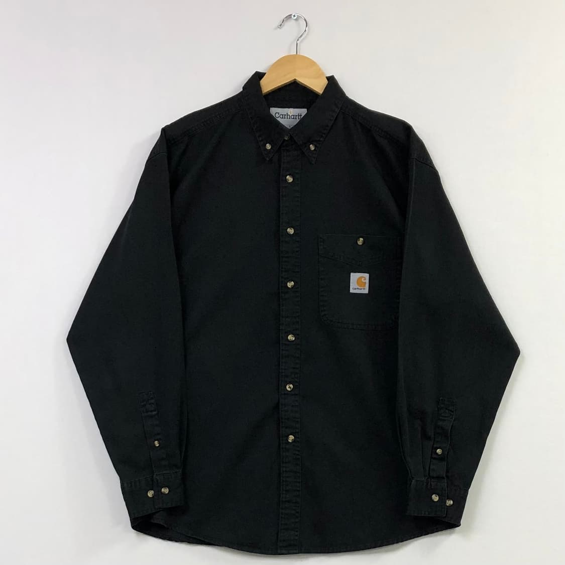 105 칼하트 블랙 워크 셔츠 상품이미지2