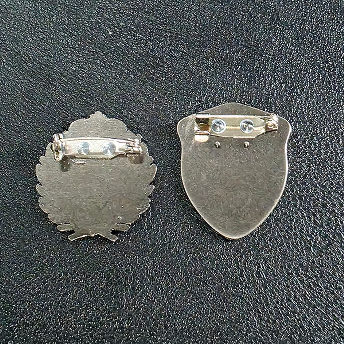 Nobilis 브로치 남자 여자 엔틱 빈티지 귀족 왕관 월계수 방패 상품이미지4