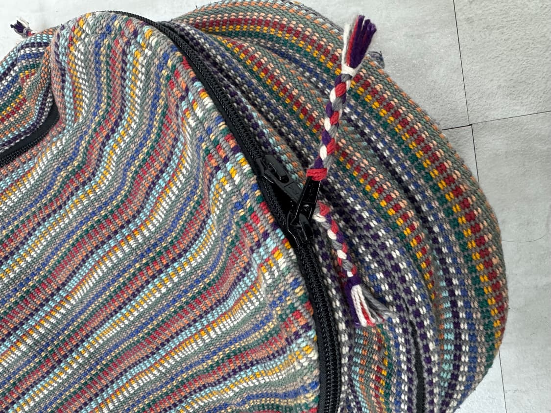 •히피 에스닉 멀티패턴 패브릭 백팩 상품이미지5