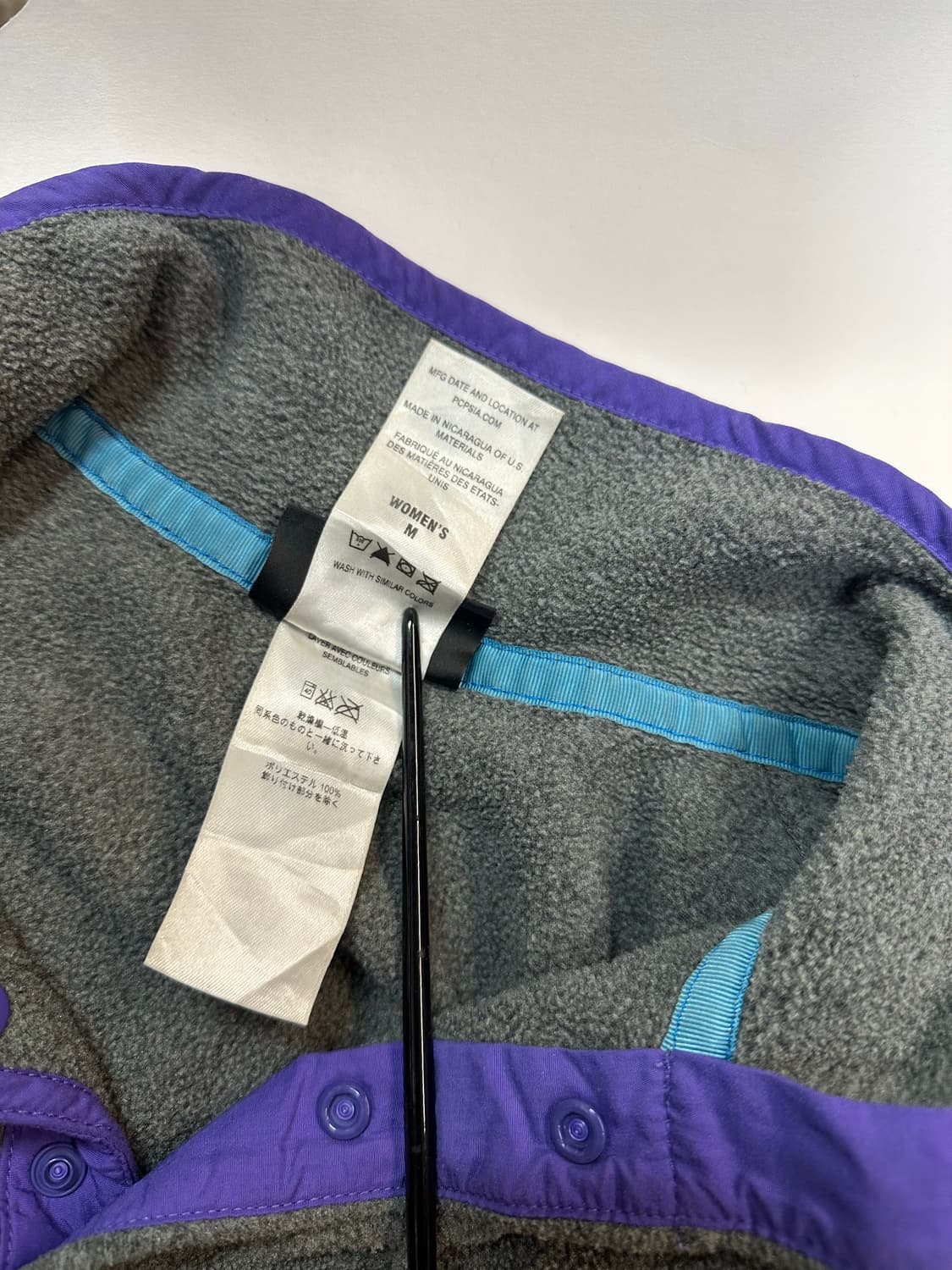 파타고니아 신칠라 다크그레이 판매합니다 상품이미지6