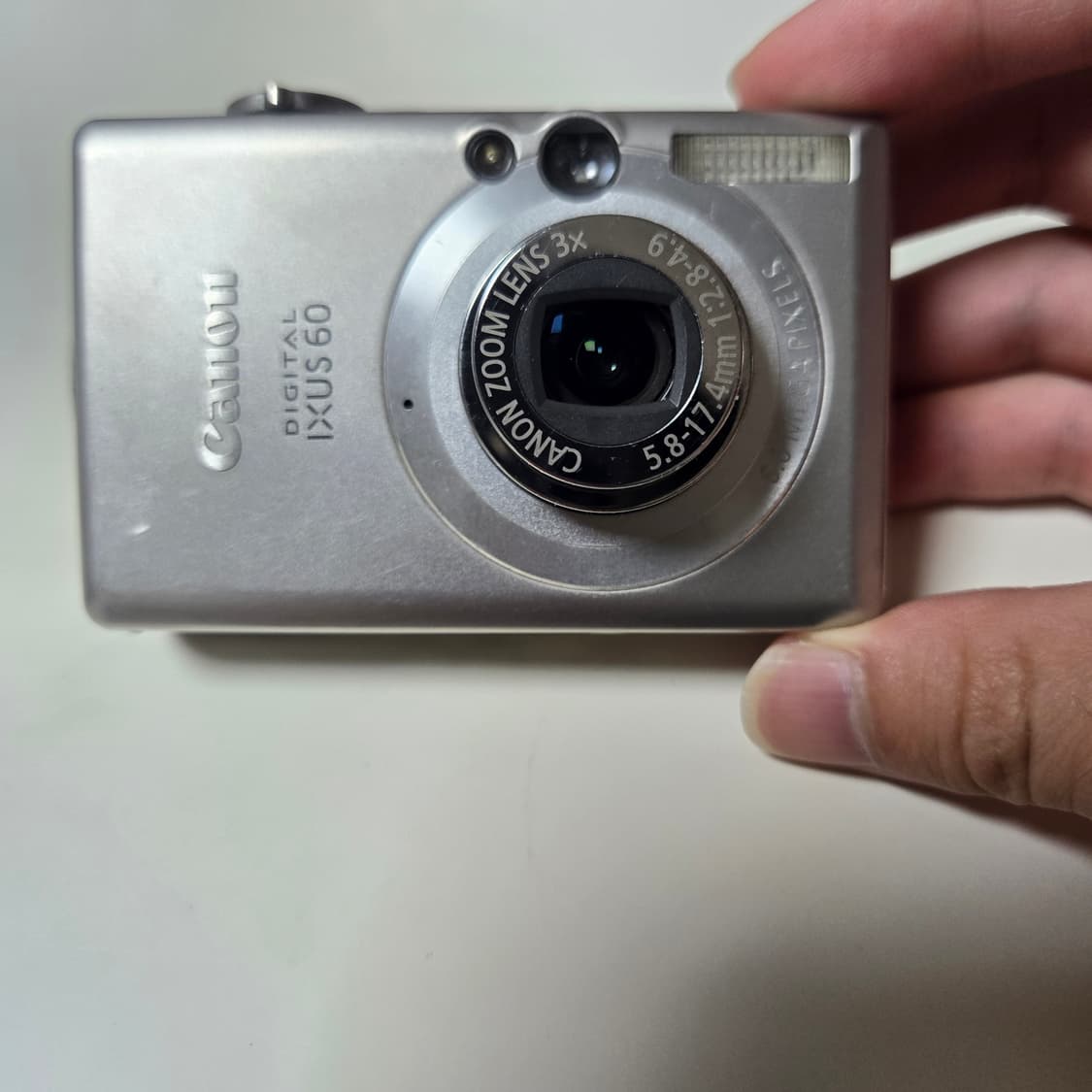 캐논 디지털 익서스 60 은색 카메라 상품이미지2