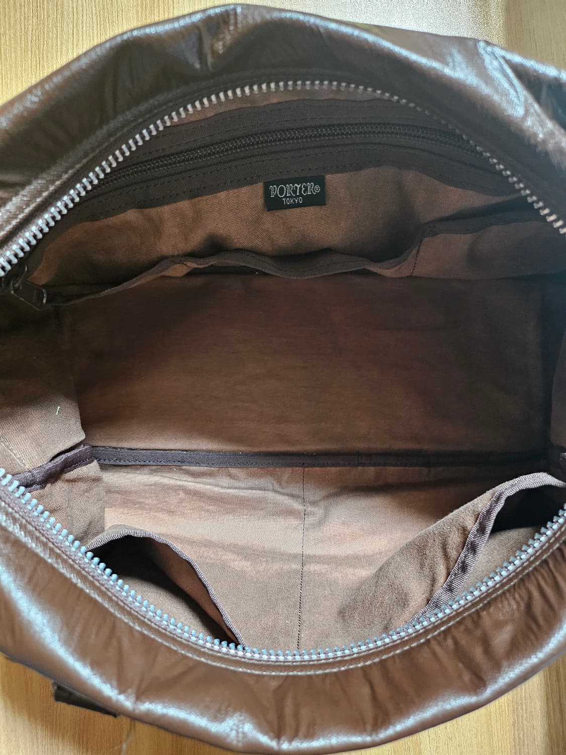 포터 프리 스타일 보스턴백 브라운 상품이미지4