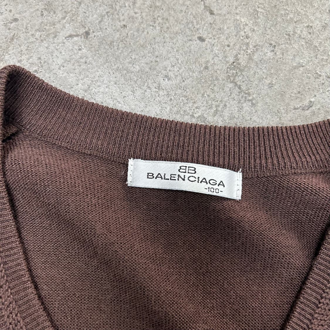 발렌시아가 니트 조끼[1574] 상품이미지6