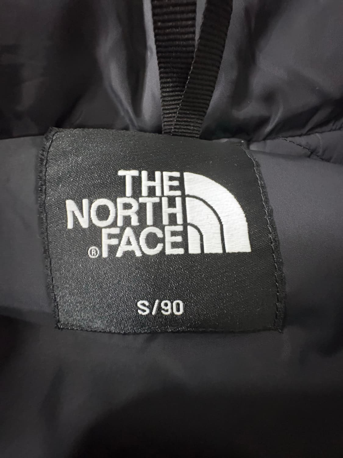 (실착1회)노스페이스 1996에코 눕시 패딩 블랙 공용S(90) 상품이미지3