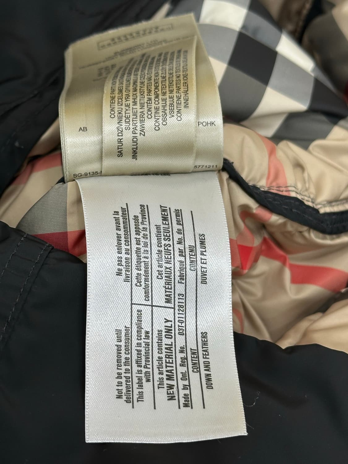 버버리 구스 롱패딩 상품이미지10