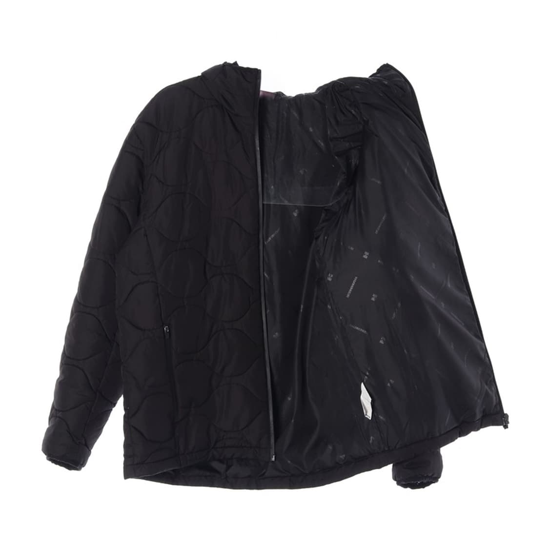 HUMMER 블랙 테크니컬 누빔 점퍼 XXL 상품이미지2