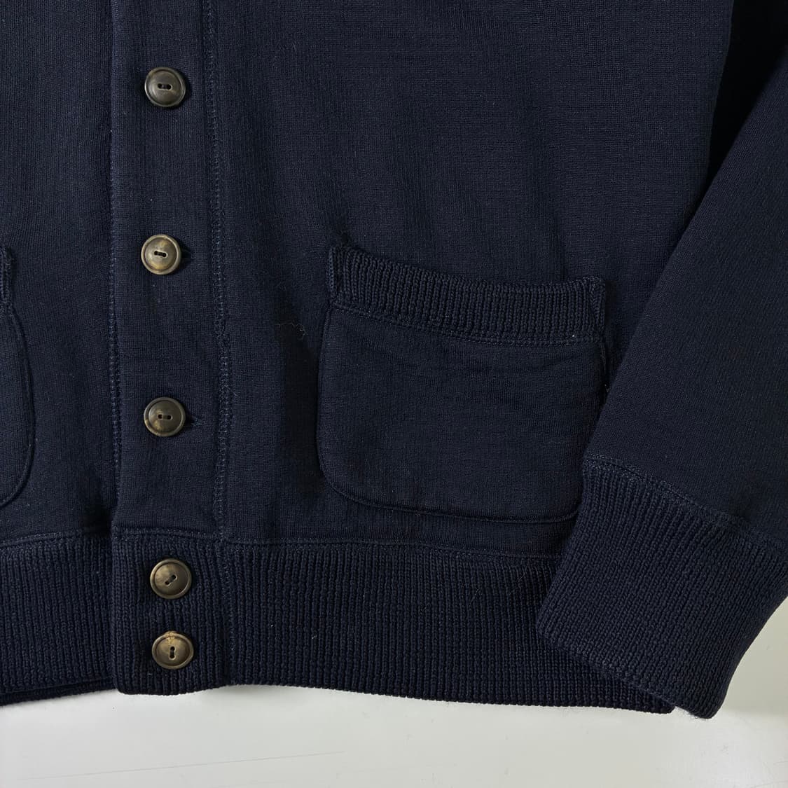 Polo  폴로 랄프로렌 네이비 숄카라 코튼 가디건  상품이미지4