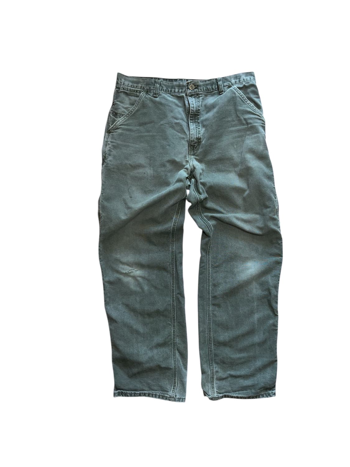 칼하트 빈티지 싱글니 카펜터 팬츠 모스그린 상품이미지7