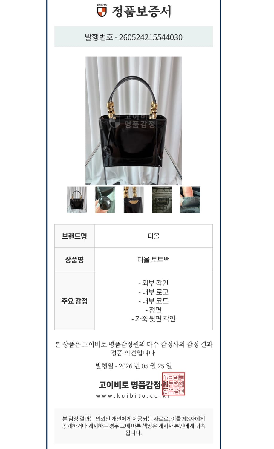 디올 마리스 레이디백 상품이미지9