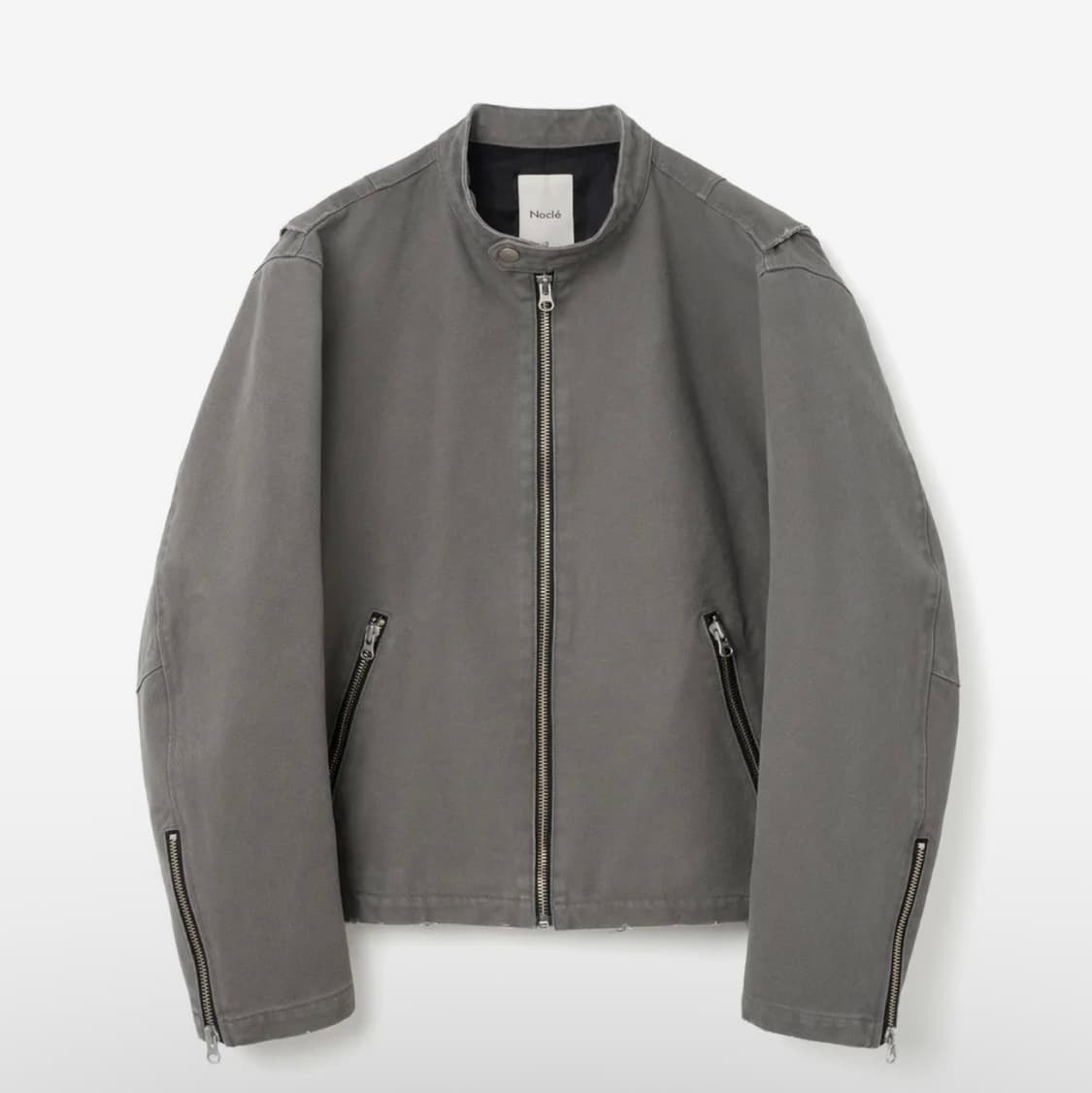 노클 Olden Biker Jacket Grey 상품이미지1