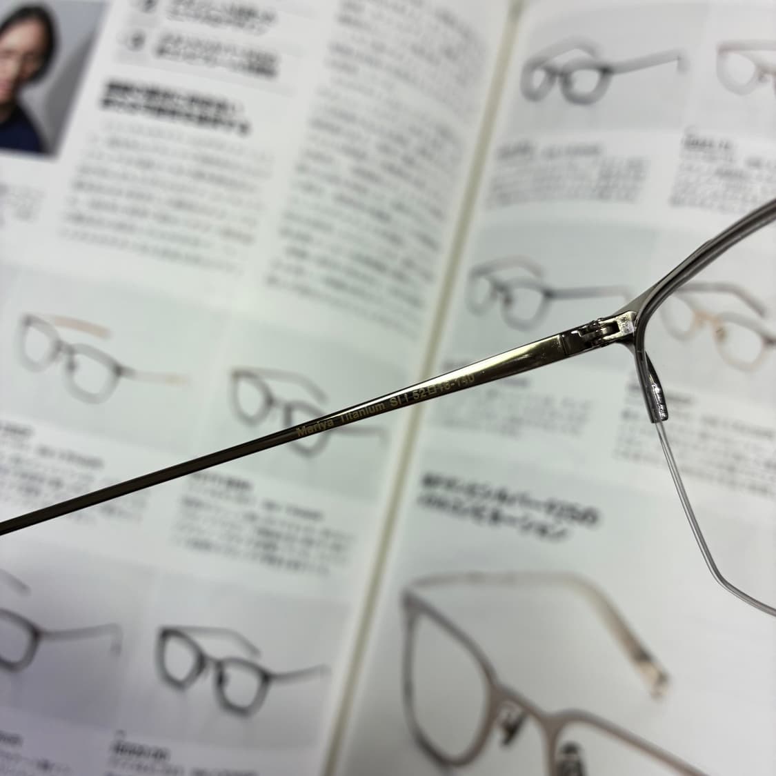 VERA WANG 베라왕 반무테 스와로브스키 티타늄 안경 상품이미지7