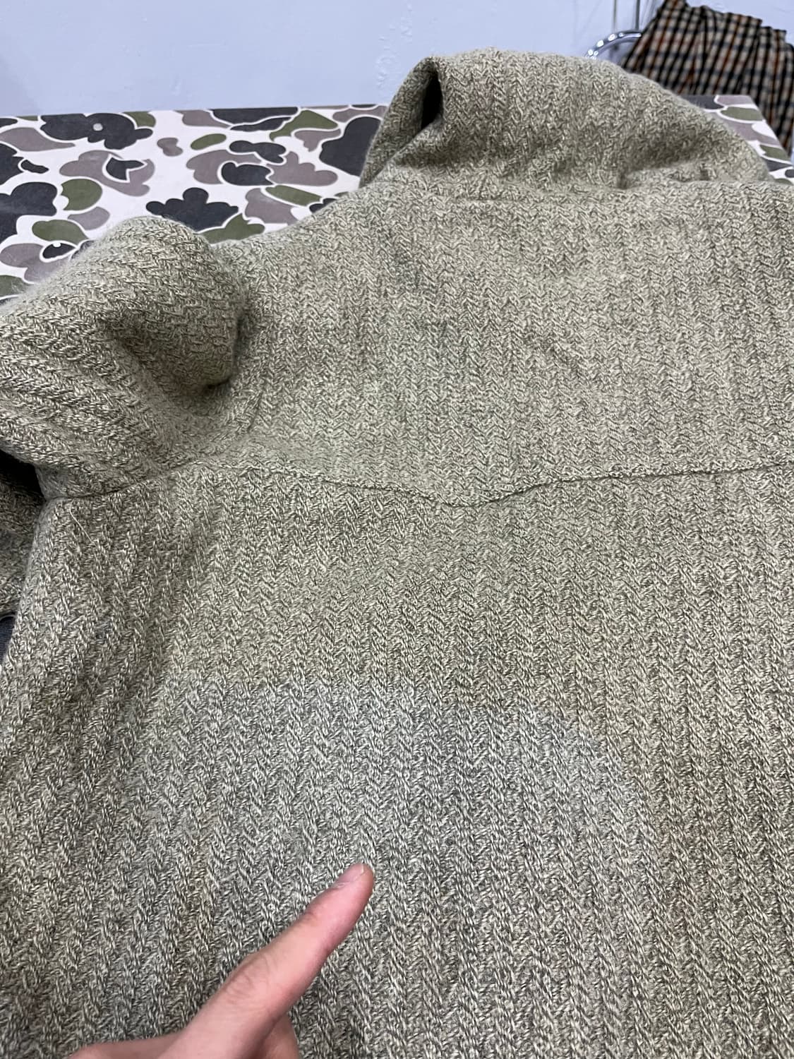 CORBYMORE 울 더플코트 우먼즈 Made in ENGLAND 상품이미지8