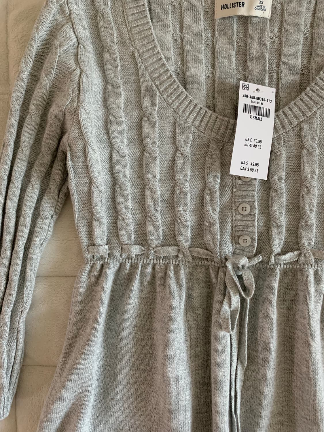 홀리스터 베이비돌 니트 새상품 상품이미지3