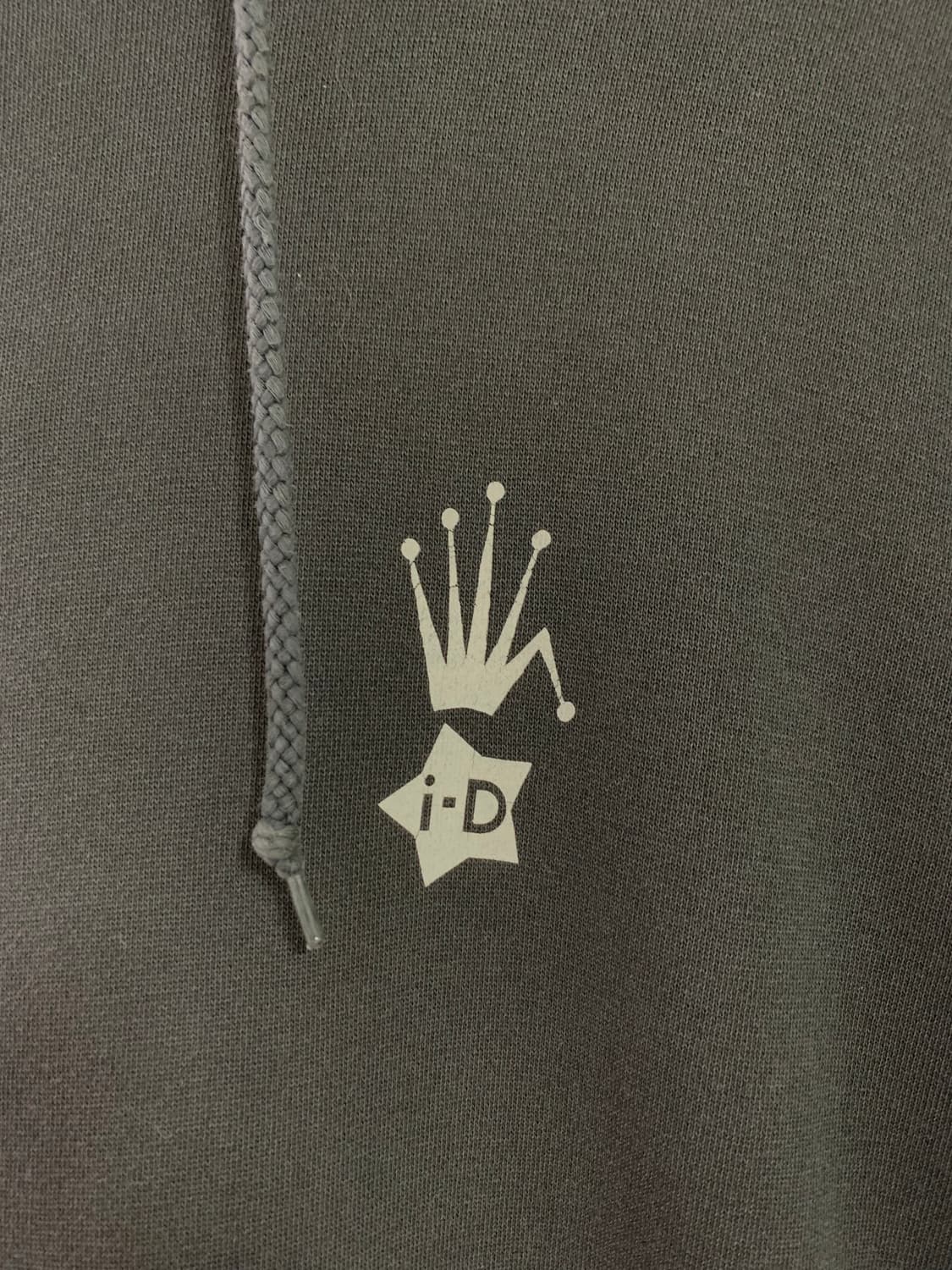 [XL] 스투시xiD 매거진 월드투어 피그먼트 후드 차콜 상품이미지3