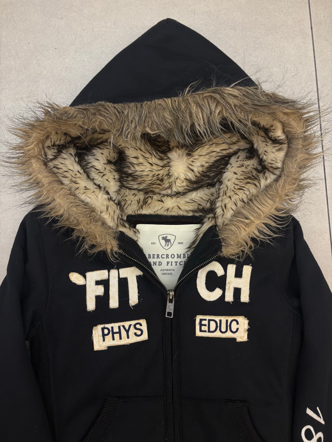 아베크롬비 대장급 울프죠 후드집업 상품이미지2