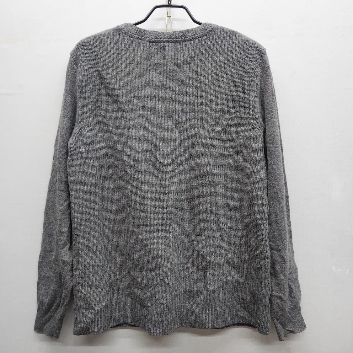 헤지스 페어아일 패턴 울 로고 니트 S 상품이미지5