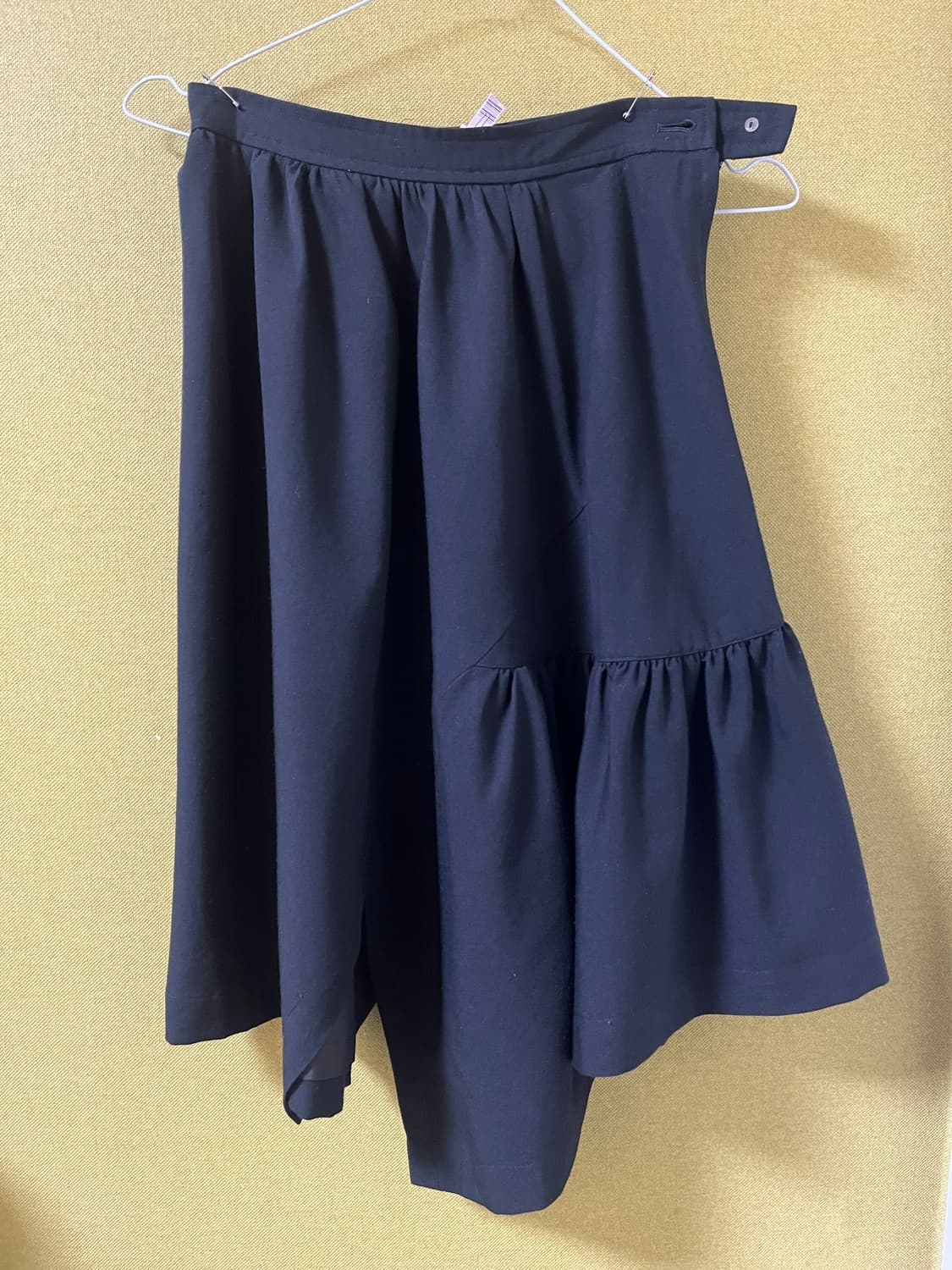 꼼데가르송 울 다이애그널 패턴 치마 상품이미지5