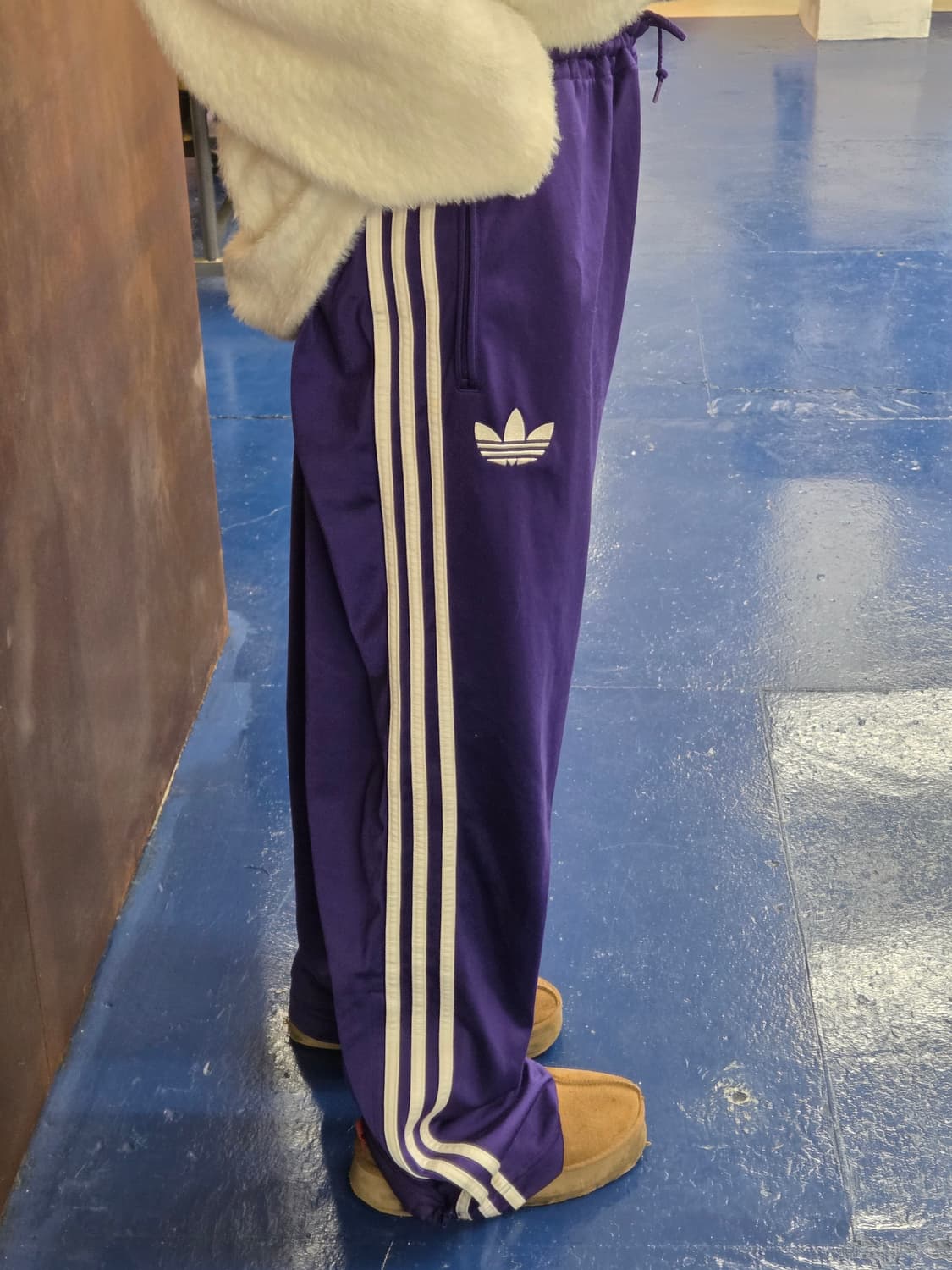 Adidas 아디다스 퍼플 파이어버드 트랙팬츠 상품이미지1