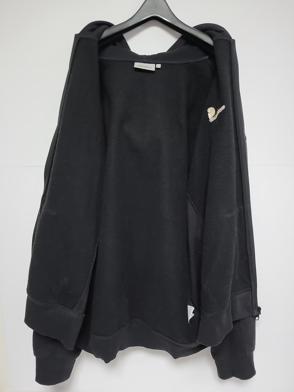 칼하트 WIP 후드 아메리칸 스크립트 블랙 XXL 상품이미지5