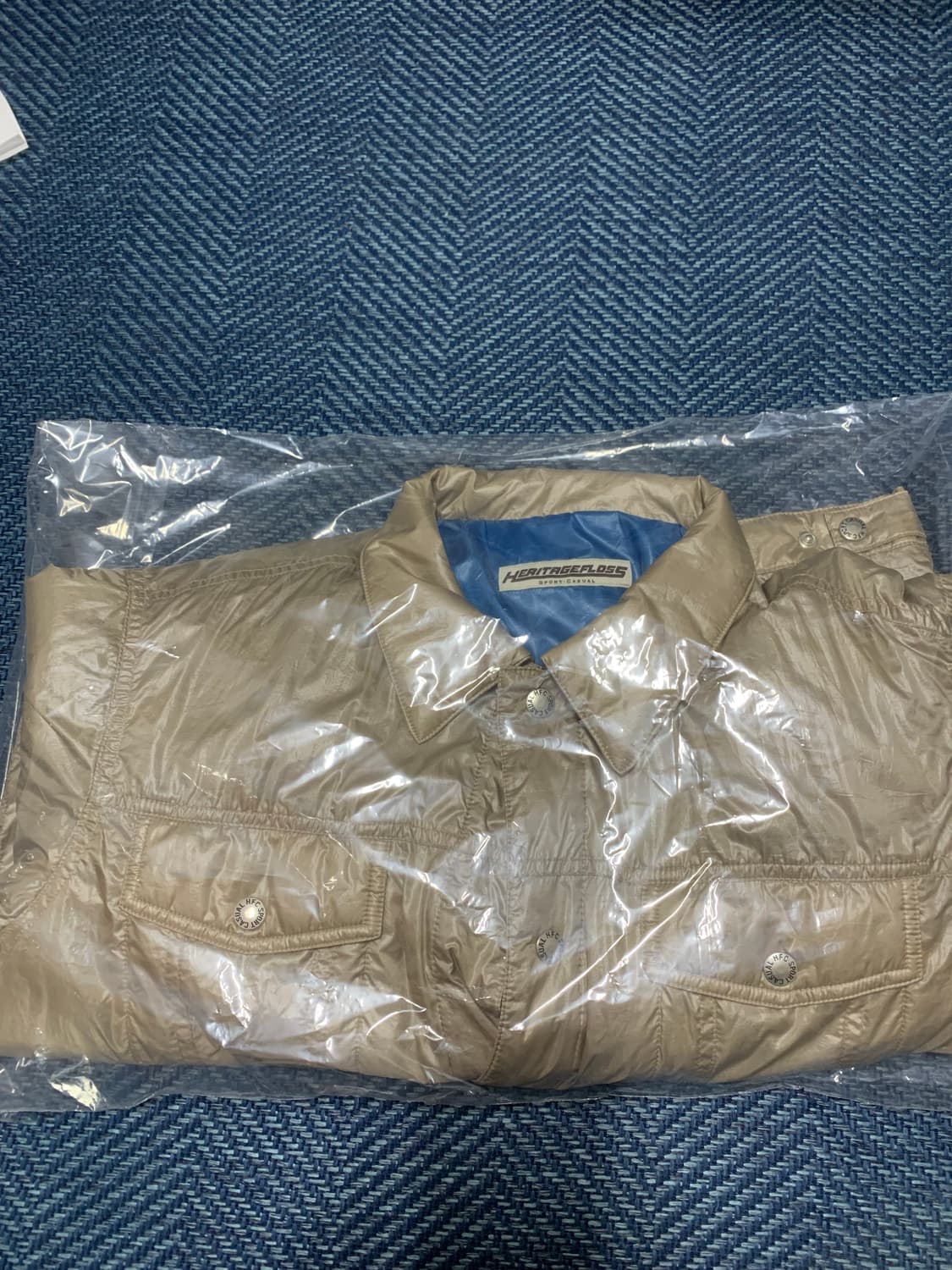 헤리티지플로스 경량 트러커 자켓 s 상품이미지5