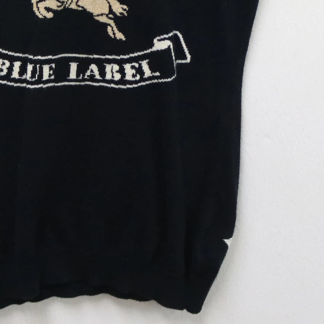 버버리 블루라벨 퍼프소매 울 혼방 반팔 니트 61952 상품이미지4