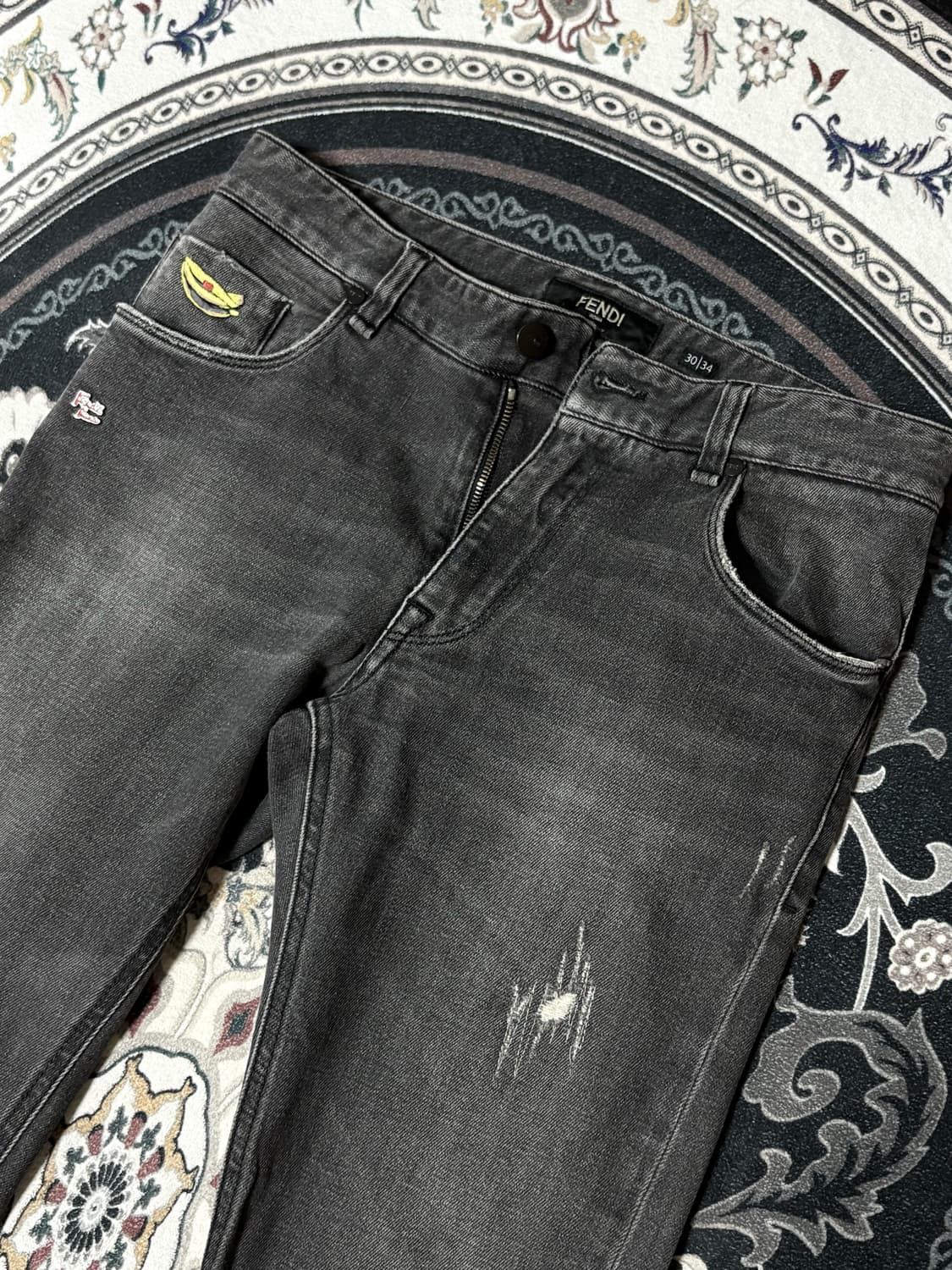 펜디 fendi 남자 데님 팬츠 상품이미지1