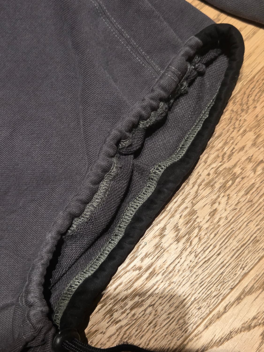 [2] 폴리테루 퍼티그 스웻 팬츠 카키 그린 상품이미지3