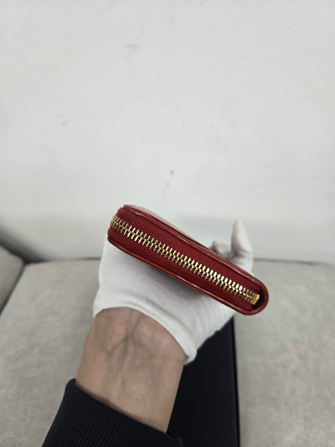 [보증서 정품] 미우미우 마테라쎄 장지갑 상품이미지2