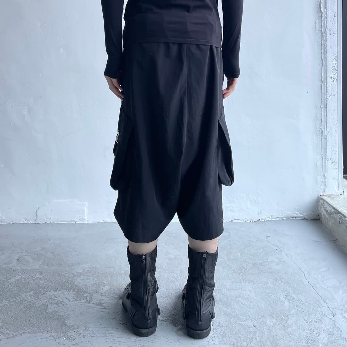 요지야마모토 리미푸 와이드 카고 쇼츠 상품이미지3