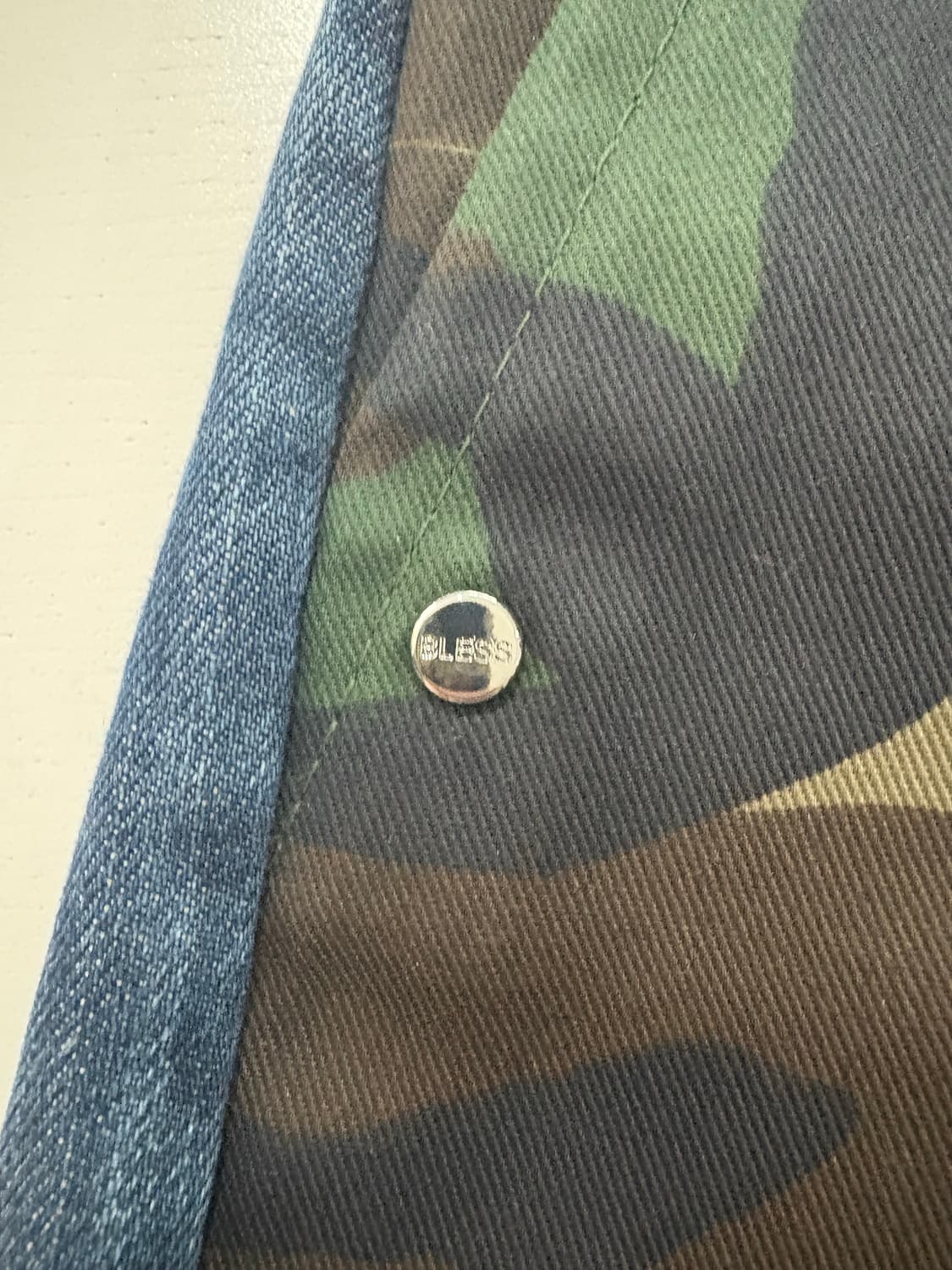 TTF✳️BLESS military mix jean 상품이미지6