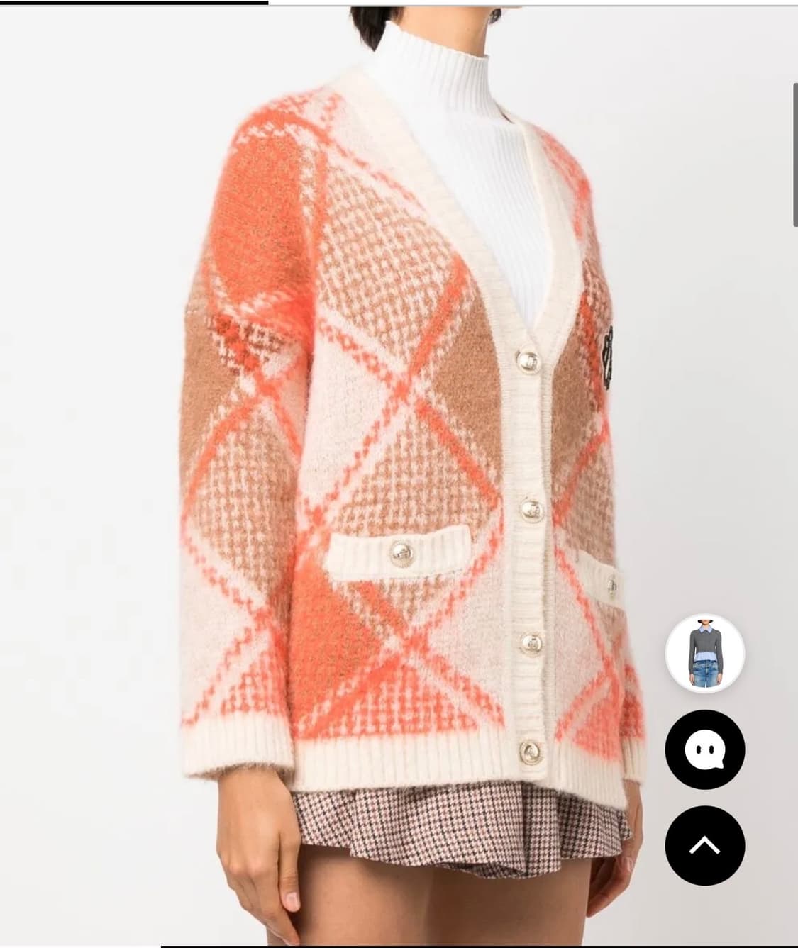 마쥬 모헤어 오버핏 가디건 상품이미지2