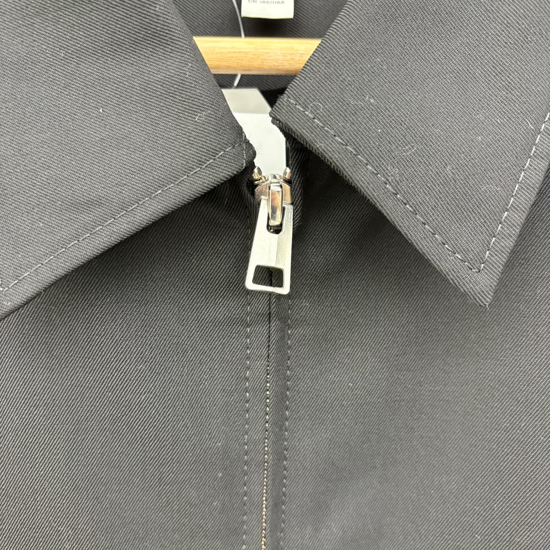 COS 블랙 집업 블루종 남성XL 상품이미지2