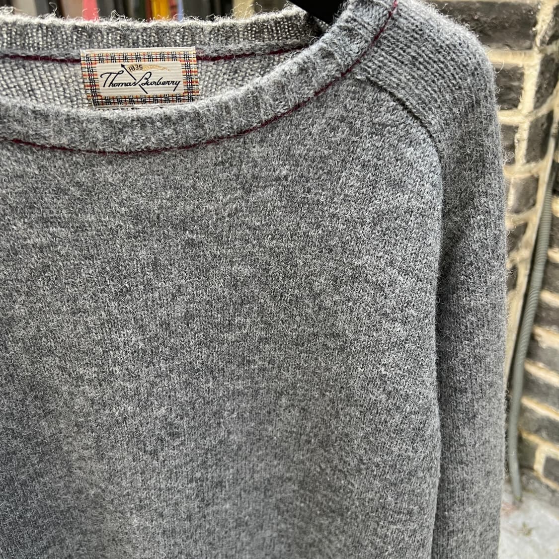 Thomas Burberry 울 니트 상품이미지8