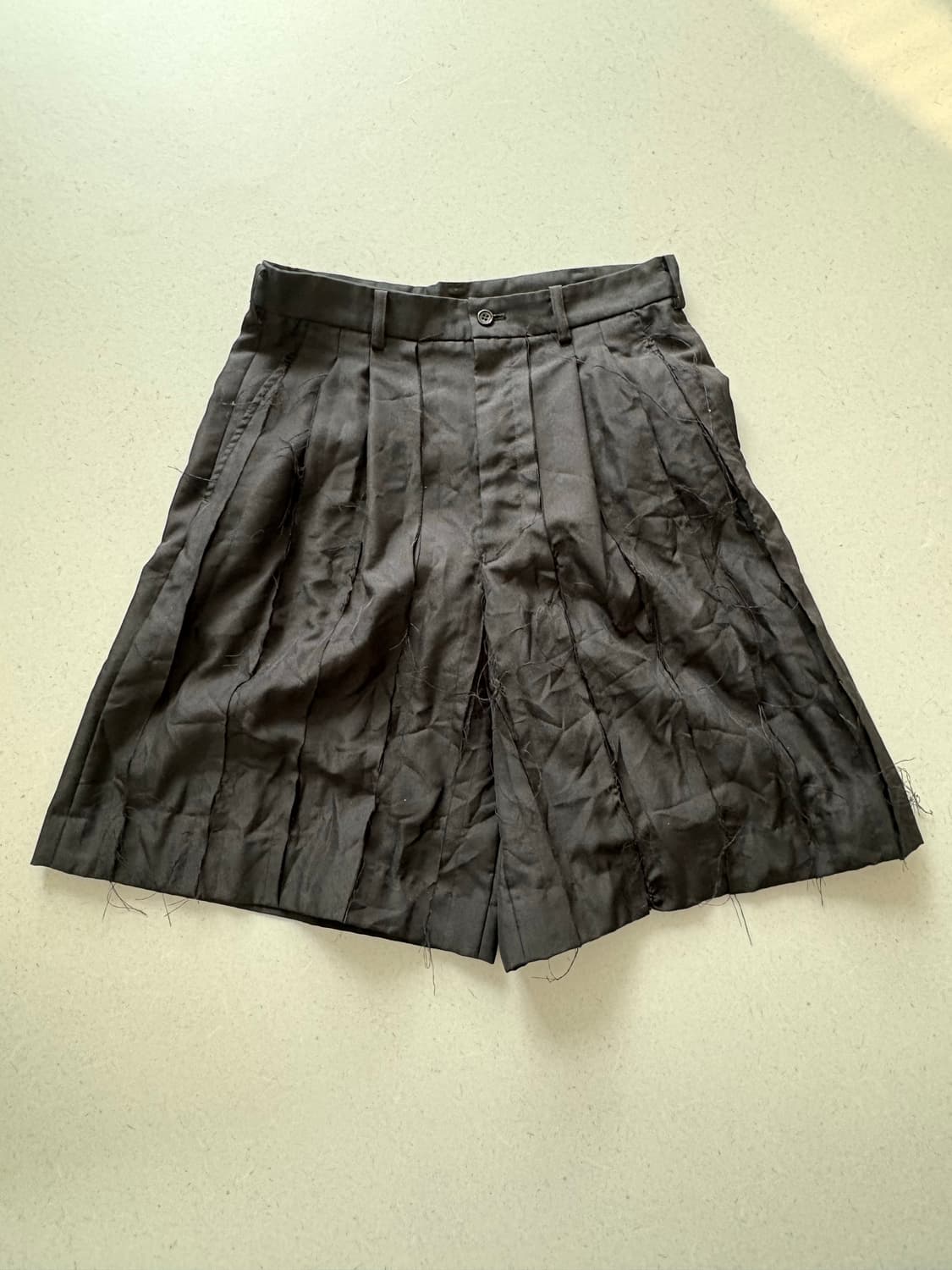 꼼데가르송 블랙 디스트로이 셋업 s/m 상품이미지5