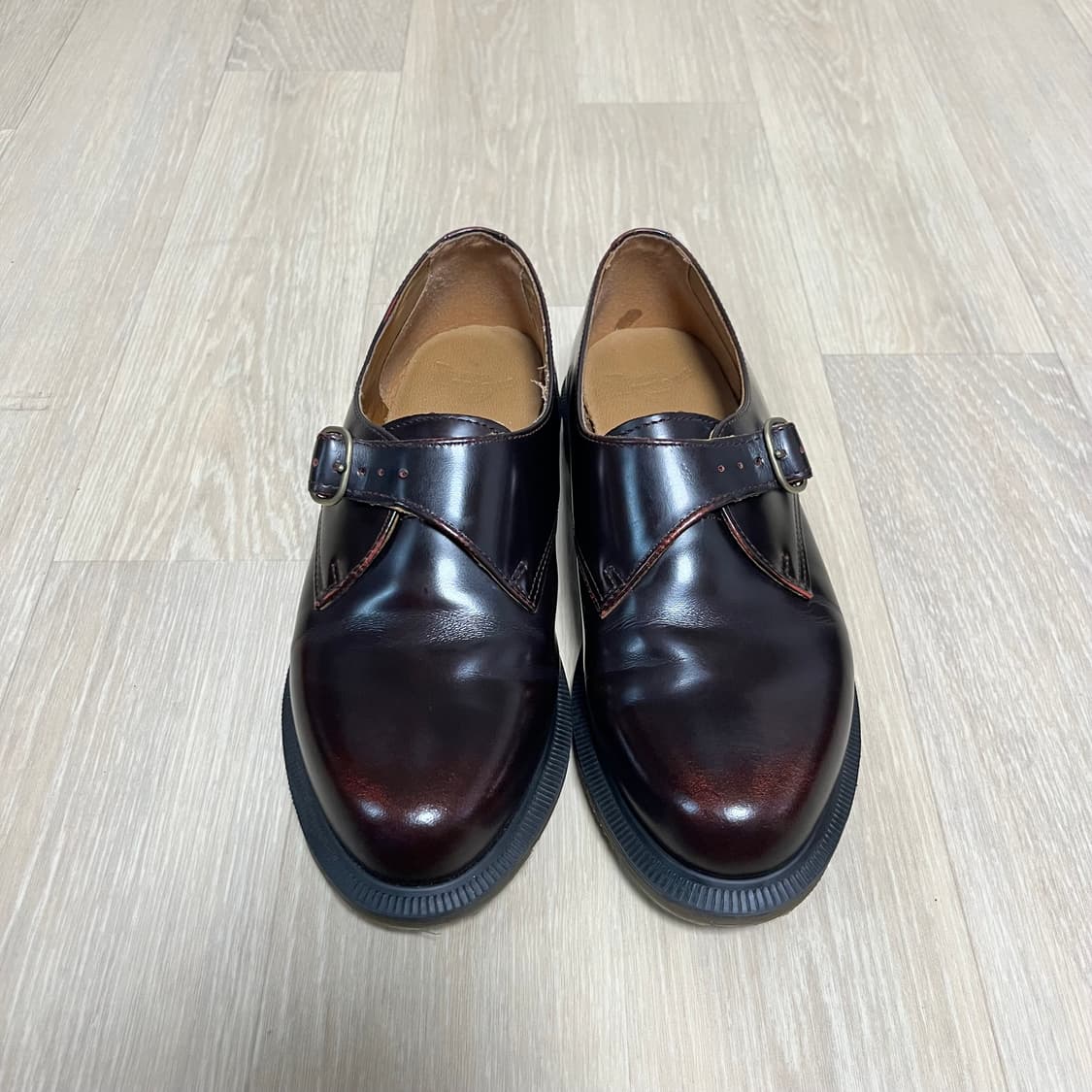 (240) 닥터마틴 Dr.martens LORNE 론 몽크 슈즈 버건디 상품이미지10