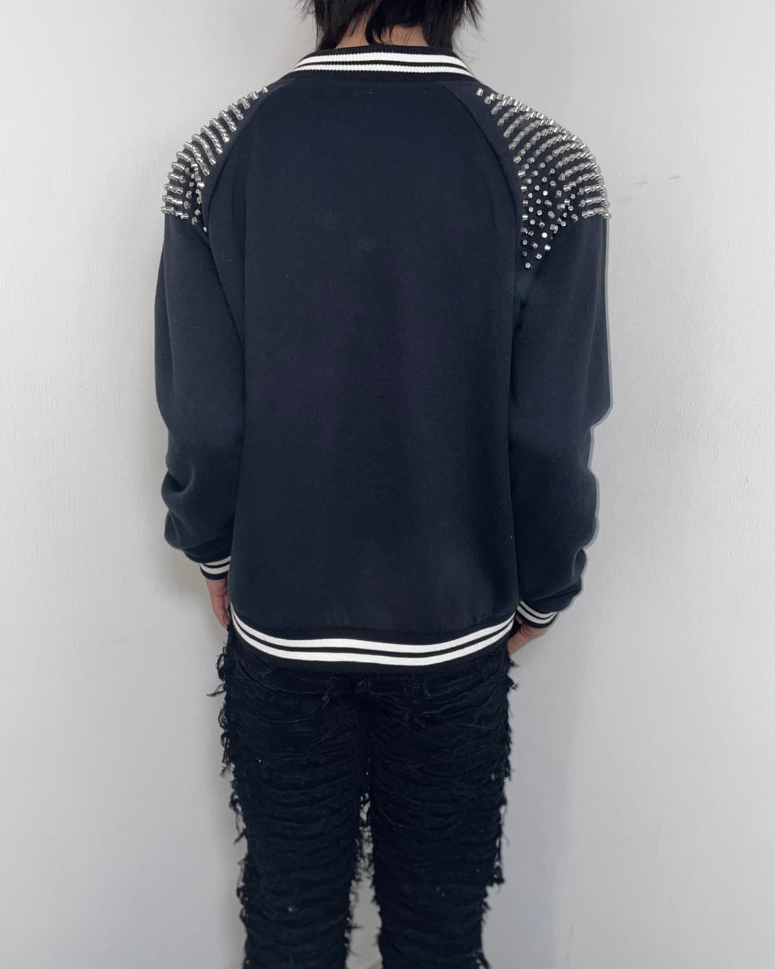 Stud baseball jacket 상품이미지2