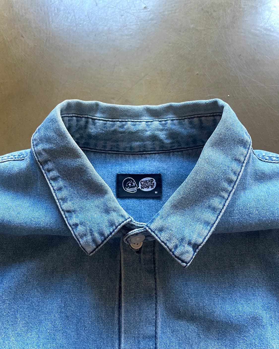2000s Cheap Monday Gimmick Denim Shirt 상품이미지4