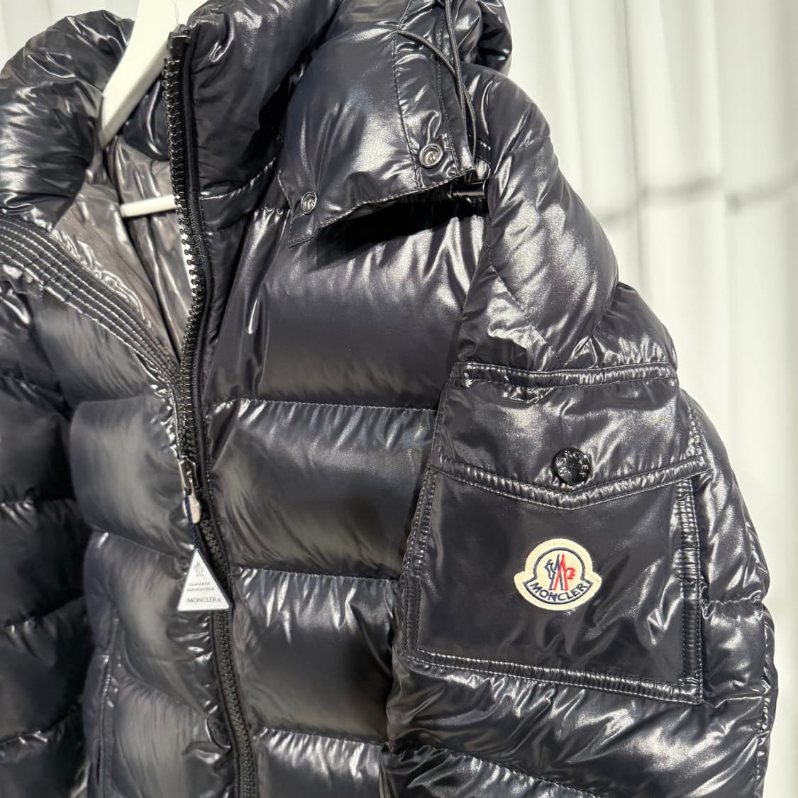 (2) 몽클레어 마야 다운 패딩 블랙  상품이미지5