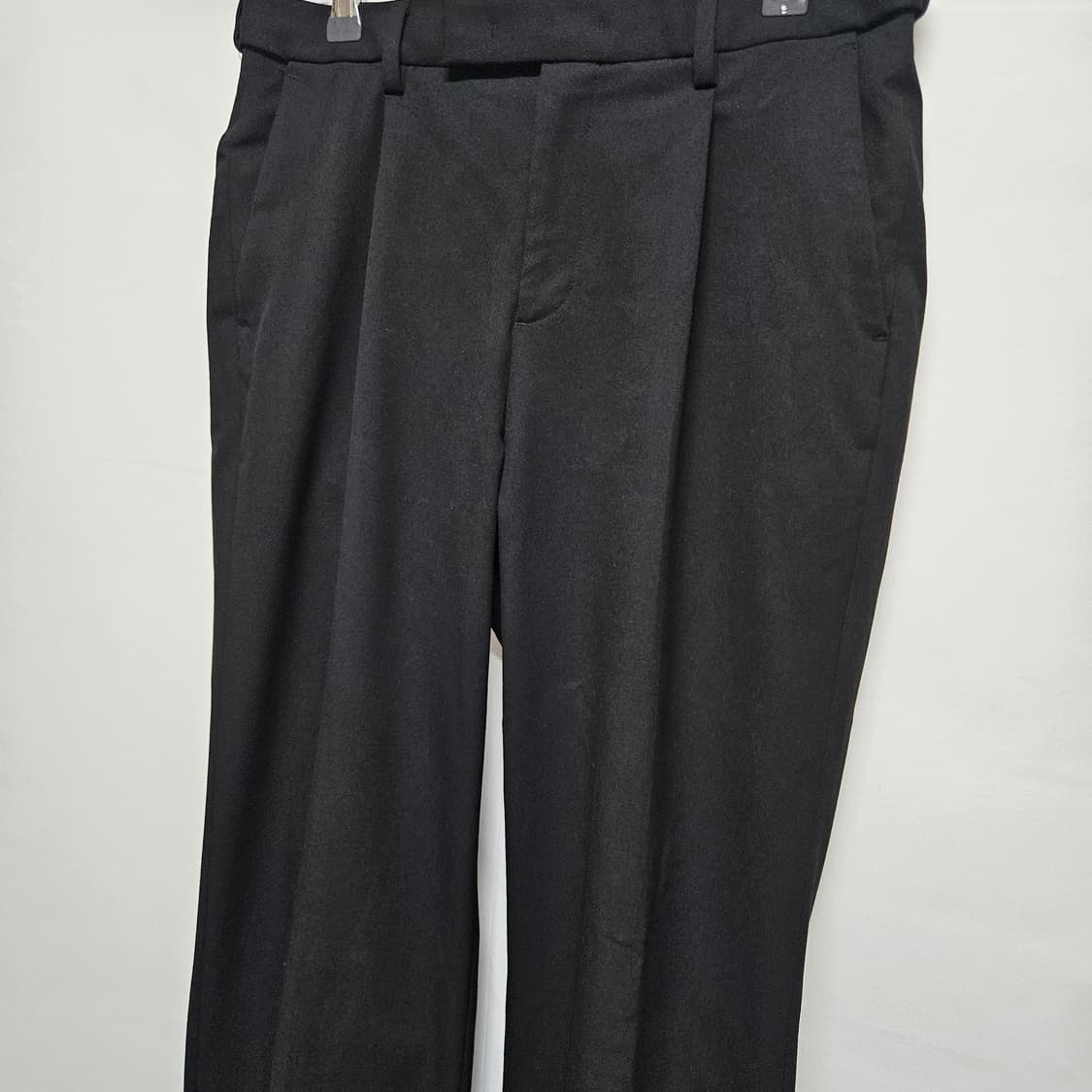 무신사스탠다드 와이드핏 히든밴딩 슬랙스 30 상품이미지2