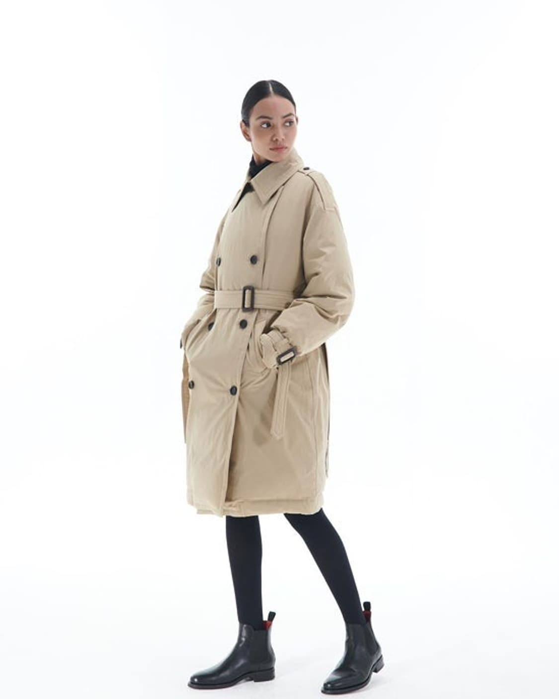 제인송 구스다운 트렌치 코트 55 상품이미지7