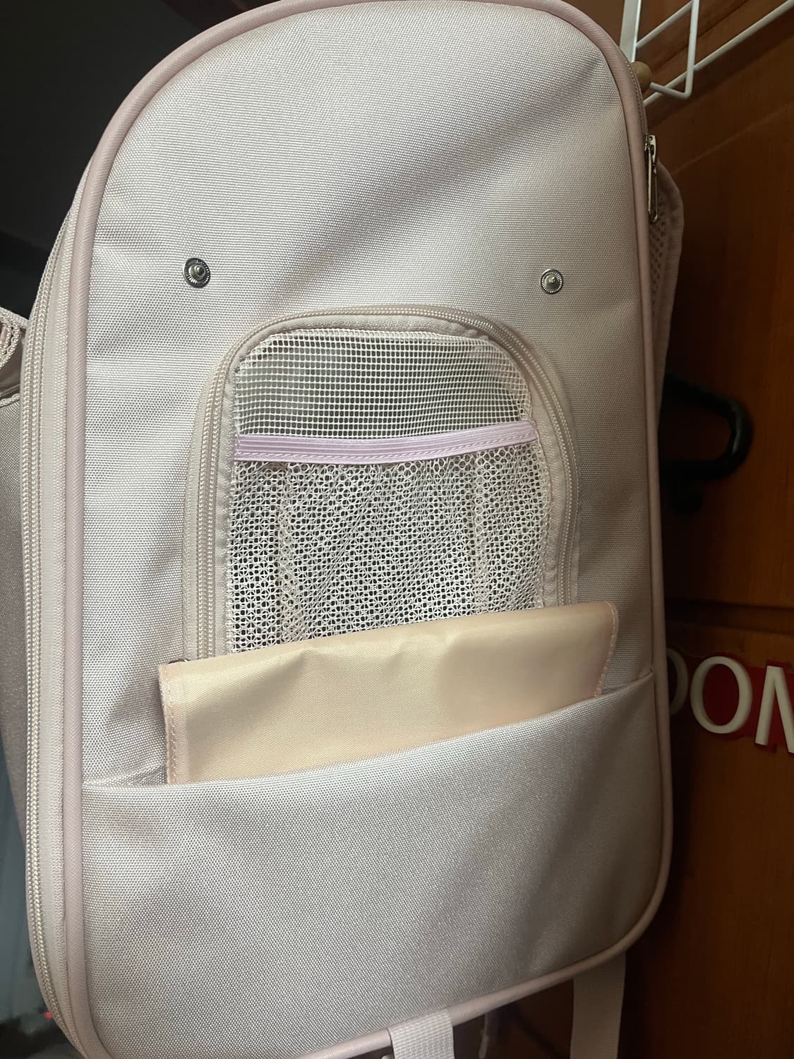 강아지&고양이 이동가방 캐리어&백팩 핑크 상품이미지3